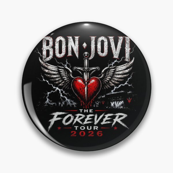 Item preview, Forever Tour 2026 Bon Jovi designed and sold by StainedMoons.