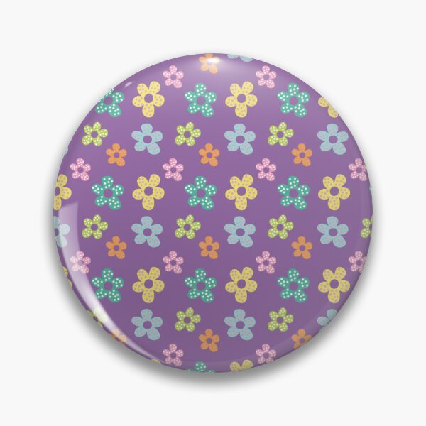 Item preview, Pastel Ditsy Floral Grid Pattern designed and sold by lovelys-store.