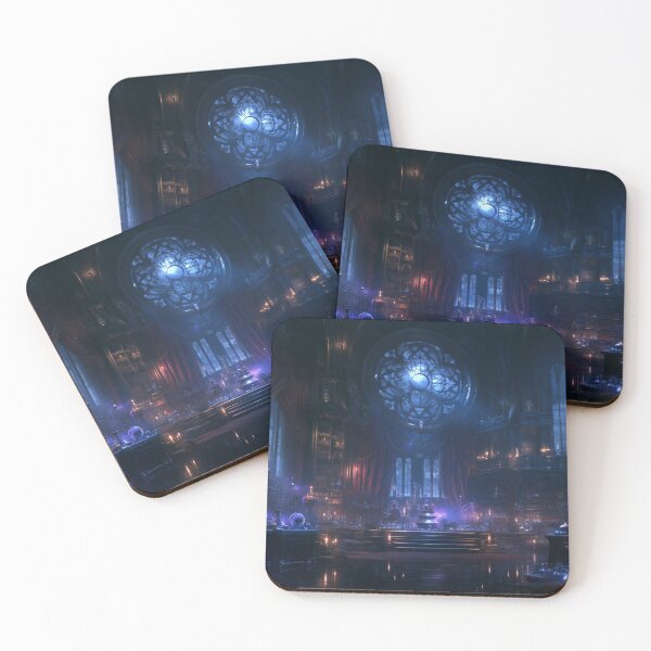 Item preview, The Library Where Moonlight Remembers designed and sold by oanaunciuleanu.