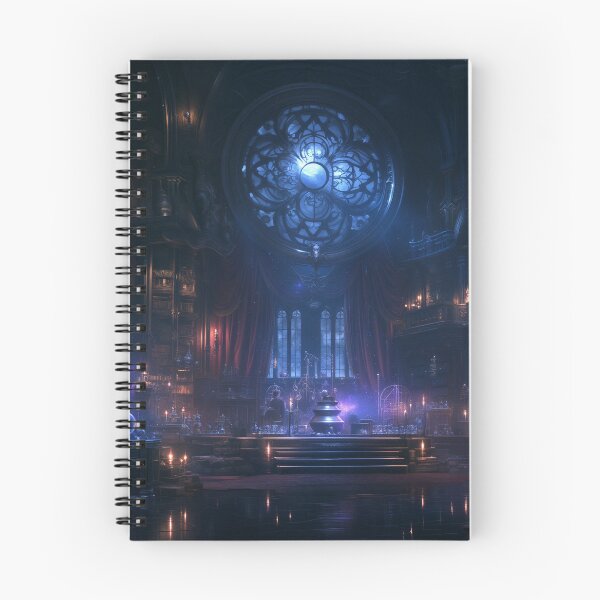 Item preview, The Library Where Moonlight Remembers designed and sold by oanaunciuleanu.