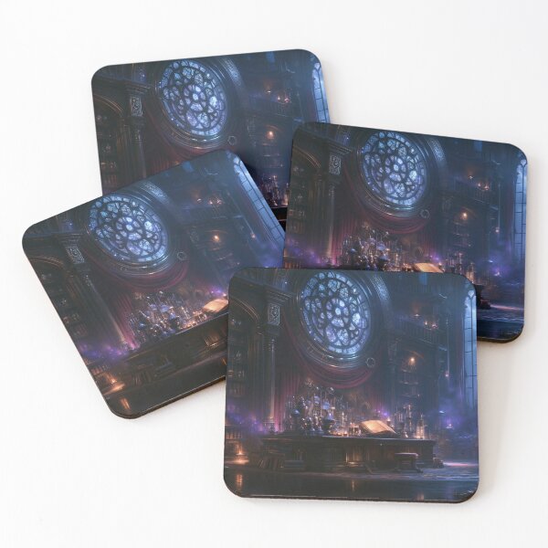 Item preview, The Library Where Moonlight Remembers designed and sold by oanaunciuleanu.