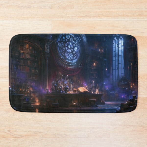 Item preview, The Library Where Moonlight Remembers designed and sold by oanaunciuleanu.
