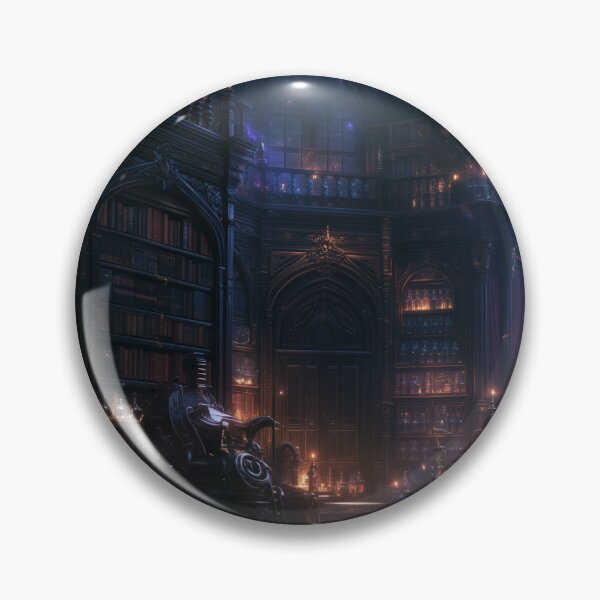 Item preview, The Library Where Moonlight Remembers designed and sold by oanaunciuleanu.