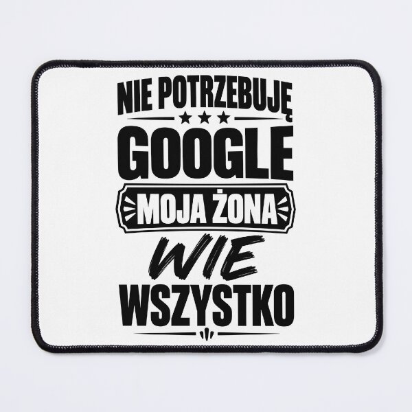 Item preview, Moja Żona Wie Wszystko designed and sold by PRINTIONAL.