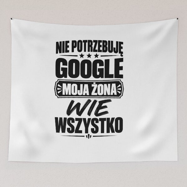 Item preview, Moja Żona Wie Wszystko designed and sold by PRINTIONAL.
