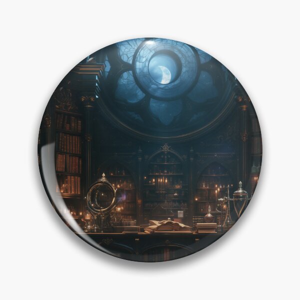 Item preview, The Library Where Moonlight Remembers designed and sold by oanaunciuleanu.