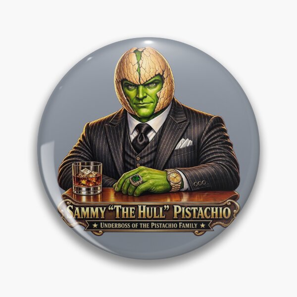 Item preview, Sammy "The Hull" Pistachio - Mafia Boss Parody designed and sold by Fort Chiswell Trading Company.