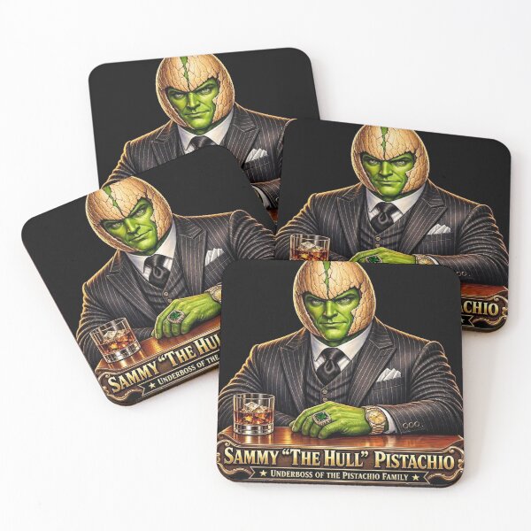 Item preview, Sammy "The Hull" Pistachio - Mafia Boss Parody designed and sold by Fort Chiswell Trading Company.