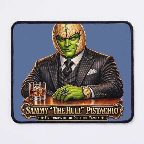 Item preview, Sammy "The Hull" Pistachio - Mafia Boss Parody designed and sold by Fort Chiswell Trading Company.