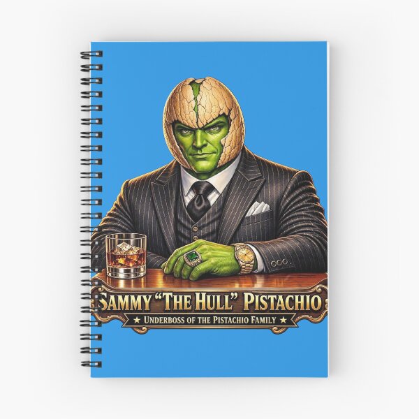 Item preview, Sammy "The Hull" Pistachio - Mafia Boss Parody designed and sold by Fort Chiswell Trading Company.