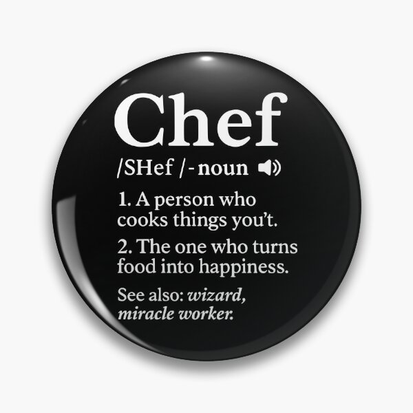 Item preview, chef definition designed and sold by Amareajaosa.
