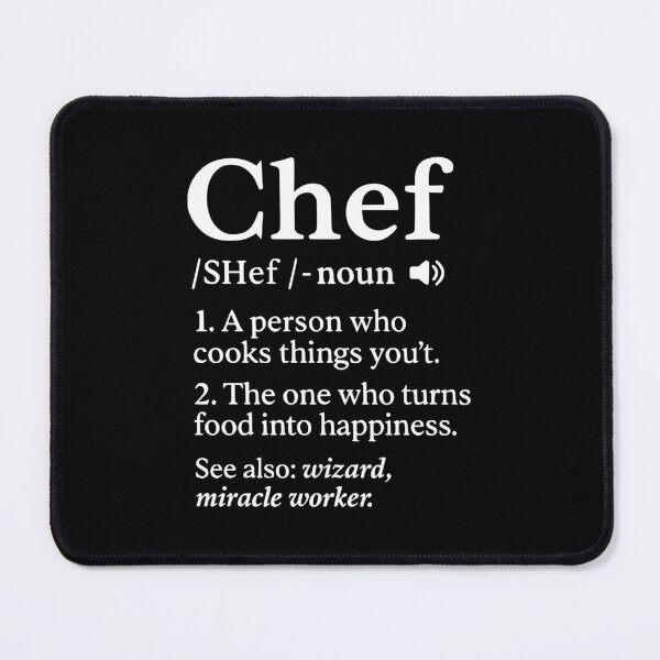 Item preview, chef definition designed and sold by Amareajaosa.