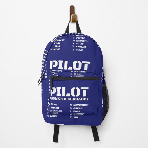 Item preview, Pilot Phonetic Alphabet for Flight Fans - Navy Blue designed and sold by AnnSign.