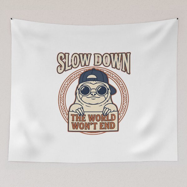 Item preview, slow down ,the world wont end designed and sold by nnnememtw.
