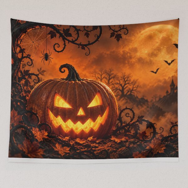 Item preview, Haunted Harvest Jack-o’-Lantern designed and sold by Kimberly Palmer.