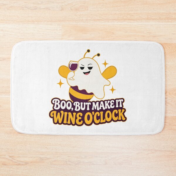 Item preview, Ghost Wine O'Clock Halloween Humor designed and sold by Uglyandcute.
