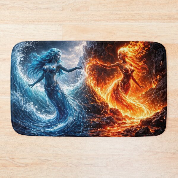 Item preview, Elemental Nymphs: Flame and Tide designed and sold by Visual Resolutions.