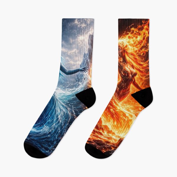Item preview, Elemental Nymphs: Flame and Tide designed and sold by Visual Resolutions.