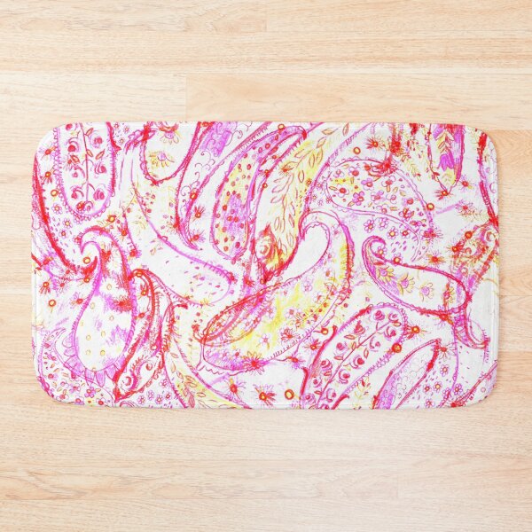 Item preview, Paisley ornament in red designed and sold by bokasin.