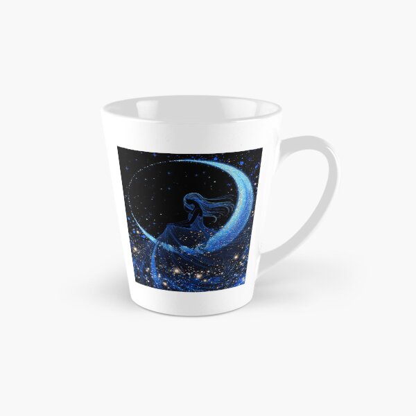 Item preview, Celestial Moon Woman Starry Night Dream designed and sold by EchoWave11.