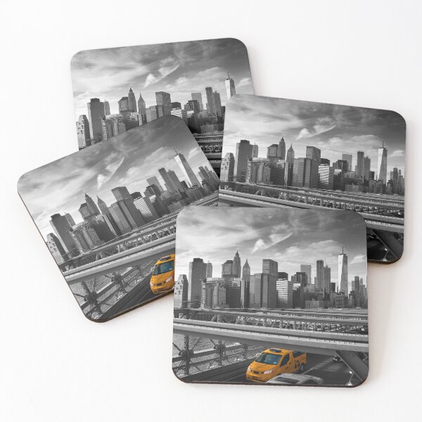 Item preview, Brooklyn Bridge - New York City Yellow Taxi, Yellow Cab designed and sold by DGMaxShop.