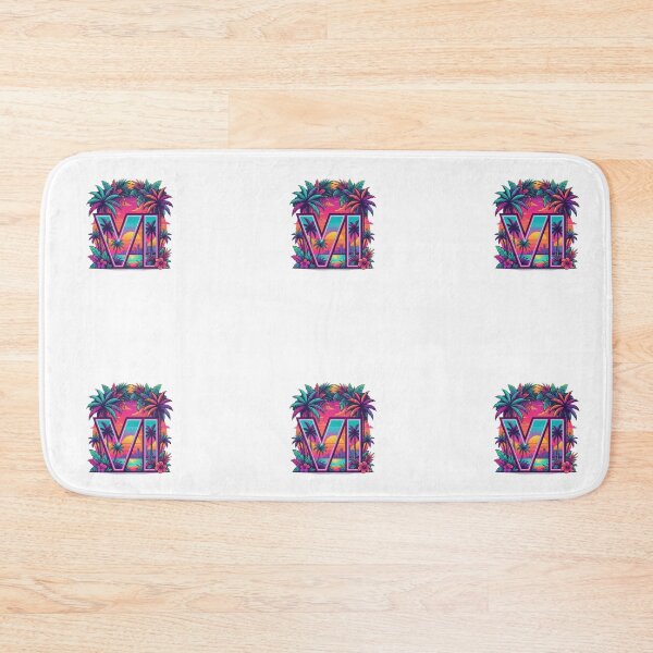 Item preview, Retro Synthwave Tropical VI Sunset Design designed and sold by LOVADII.