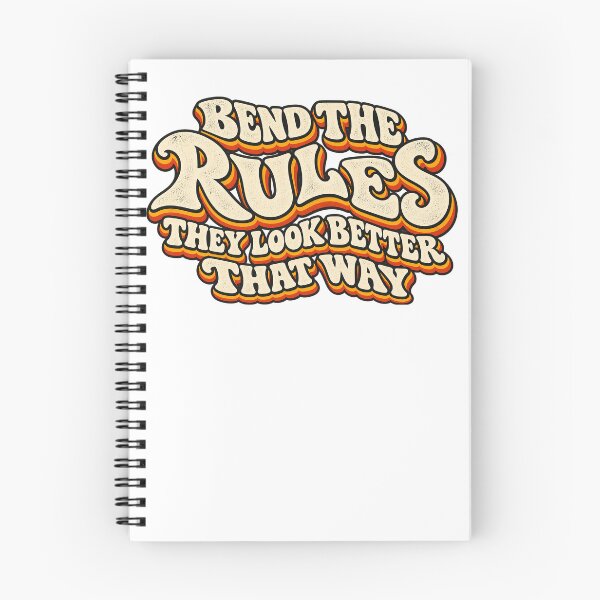 Item preview, BEND THE RULES THEY LOOK BETTER THAT WAY designed and sold by WheelieGdArt.