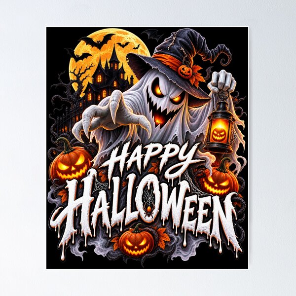 Item preview, Happy Halloween designed and sold by USA-MARKET.