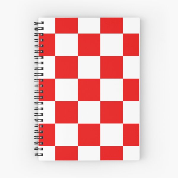 Item preview, White and Red Checkers Print All Over designed and sold by Feeling Artsy.