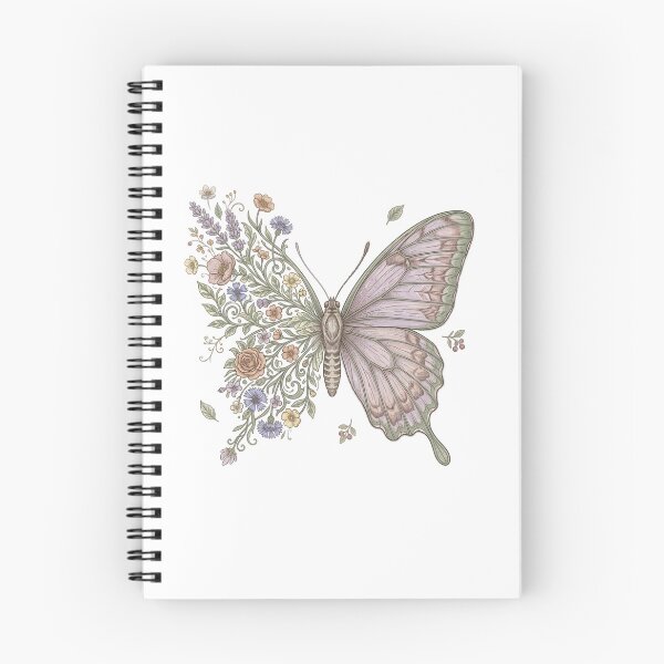 Item preview, Butterfly And Flowers Botanical Nature Art designed and sold by Art Solom.