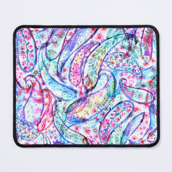 Item preview, Paisley ornament in purple designed and sold by bokasin.