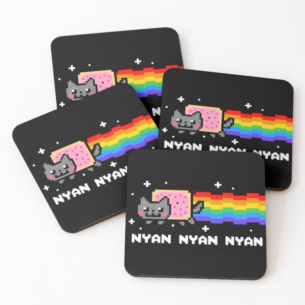 Item preview, Pixel Rainbow Space Cat Nyan Nyan Pixel Art Retro designed and sold by Moad Fahim.
