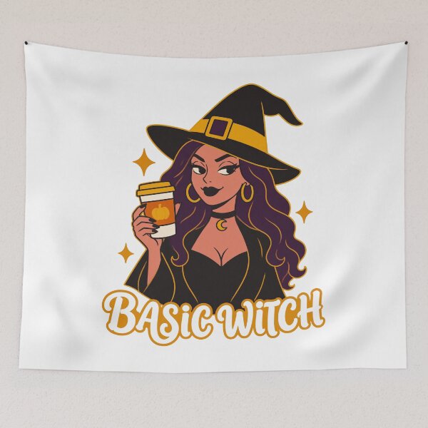 Item preview, Basic Witch Pumpkin Spice Halloween Humor designed and sold by Uglyandcute.