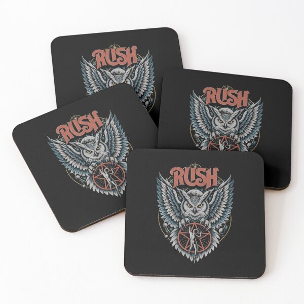 Item preview, Rush Owl Vintage Progressive Rock designed and sold by StainedMoons.