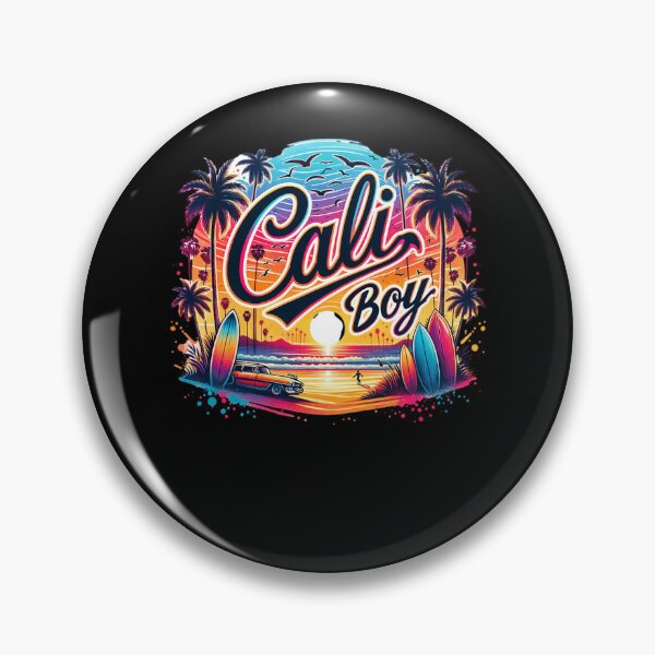 Item preview, Cali Boy Beach Sunset designed and sold by TheresaKessler.