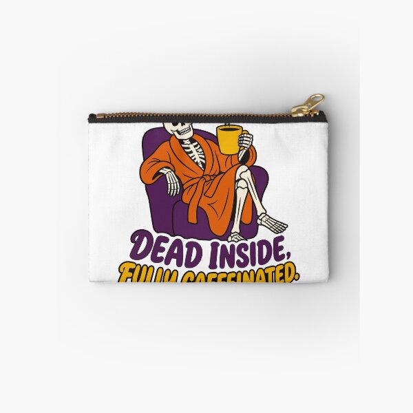 Item preview, Dead Inside Fully Caffeinated Skeleton Coffee designed and sold by Uglyandcute.