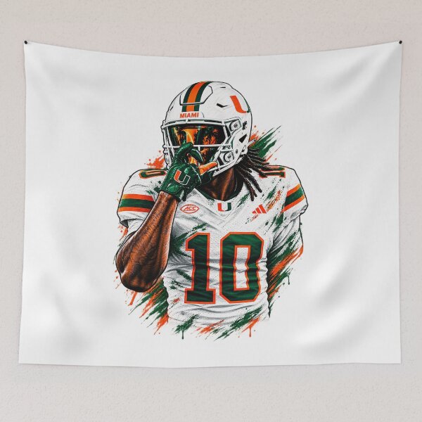 Item preview, Miami Hurricanes Toney #10  designed and sold by justsomeweird.