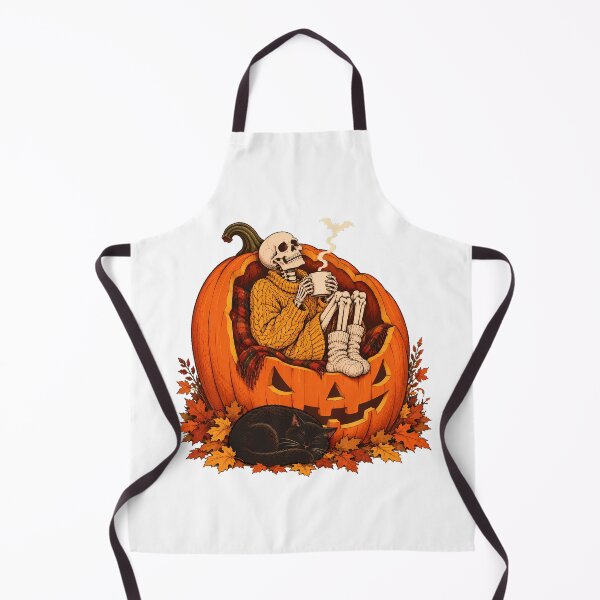 Item preview, Cozy Skeleton Sweater Pumpkin Halloween Introvert designed and sold by chattsuede.