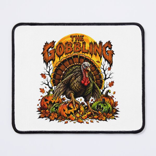 Item preview, Horror Turkey Monster Pumpkin Moon Thanksgiving designed and sold by chattsuede.