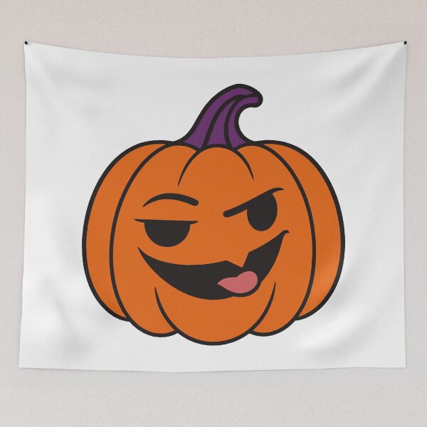 Item preview, Smug Jack O Lantern Sarcastic Halloween Pumpkin designed and sold by Uglyandcute.