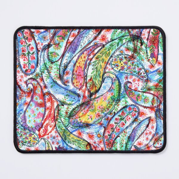 Item preview, Colorful paisley ornament designed and sold by bokasin.