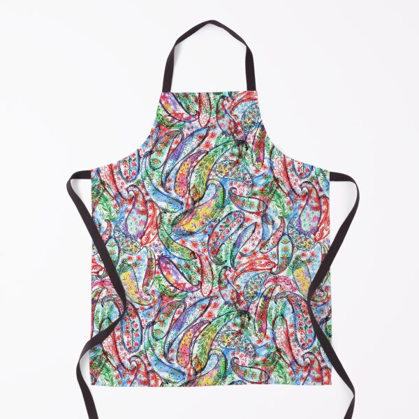 Item preview, Colorful paisley ornament designed and sold by bokasin.