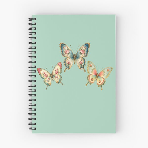 Item preview, Isabelina Butterflies Vintage Cottagecore designed and sold by AOCollections.