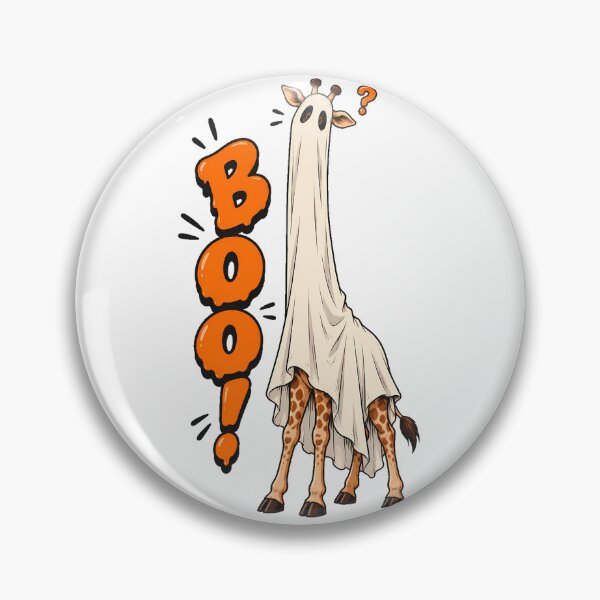 Item preview, Giraffe Ghost Confused Tall Costume Halloween Zookeeper designed and sold by chattsuede.