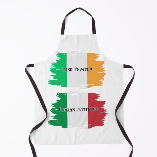 Item preview, Irish Temper Italian Attitude designed and sold by Fantasy Football Company.