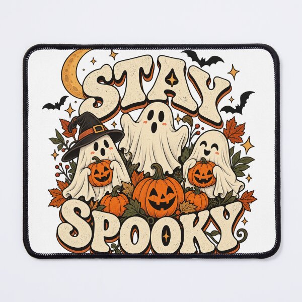 Item preview, Stay Spooky Ghosts & Pumpkins designed and sold by Livanty.