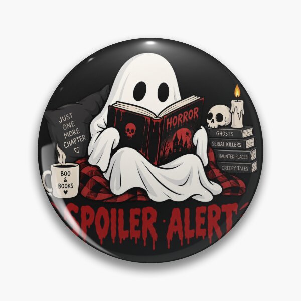 Artikelvorschau, Gruselbuch mit Geistern – Spoilerwarnung | Niedliches, gruseliges Halloween-Design entworfen und verkauft von Sanika arts .