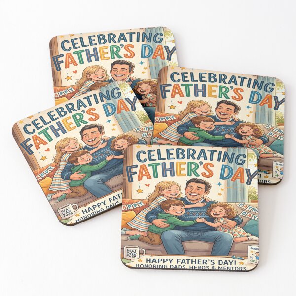 Item preview, Couch Hugs: A Father's Day Illustration designed and sold by Solomon-Ent-144.