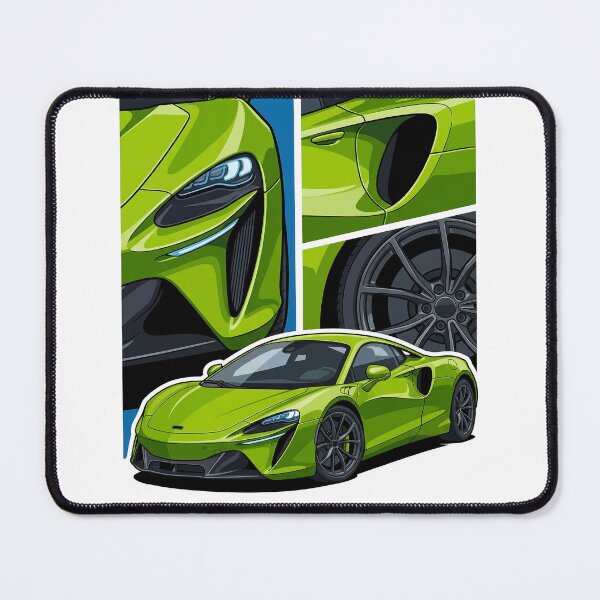 Item preview, Modern Lime Green Supercar designed and sold by MrRares21.