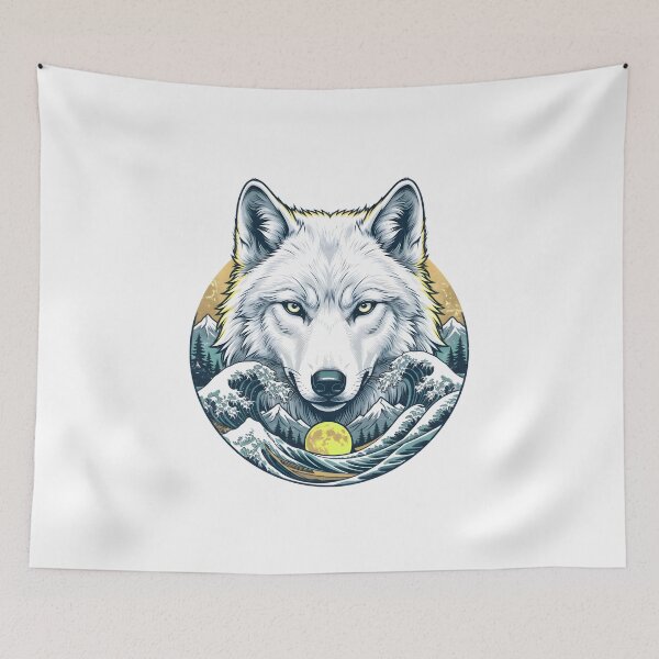 Item preview, Great wave of woif designed and sold by nnnememtw.